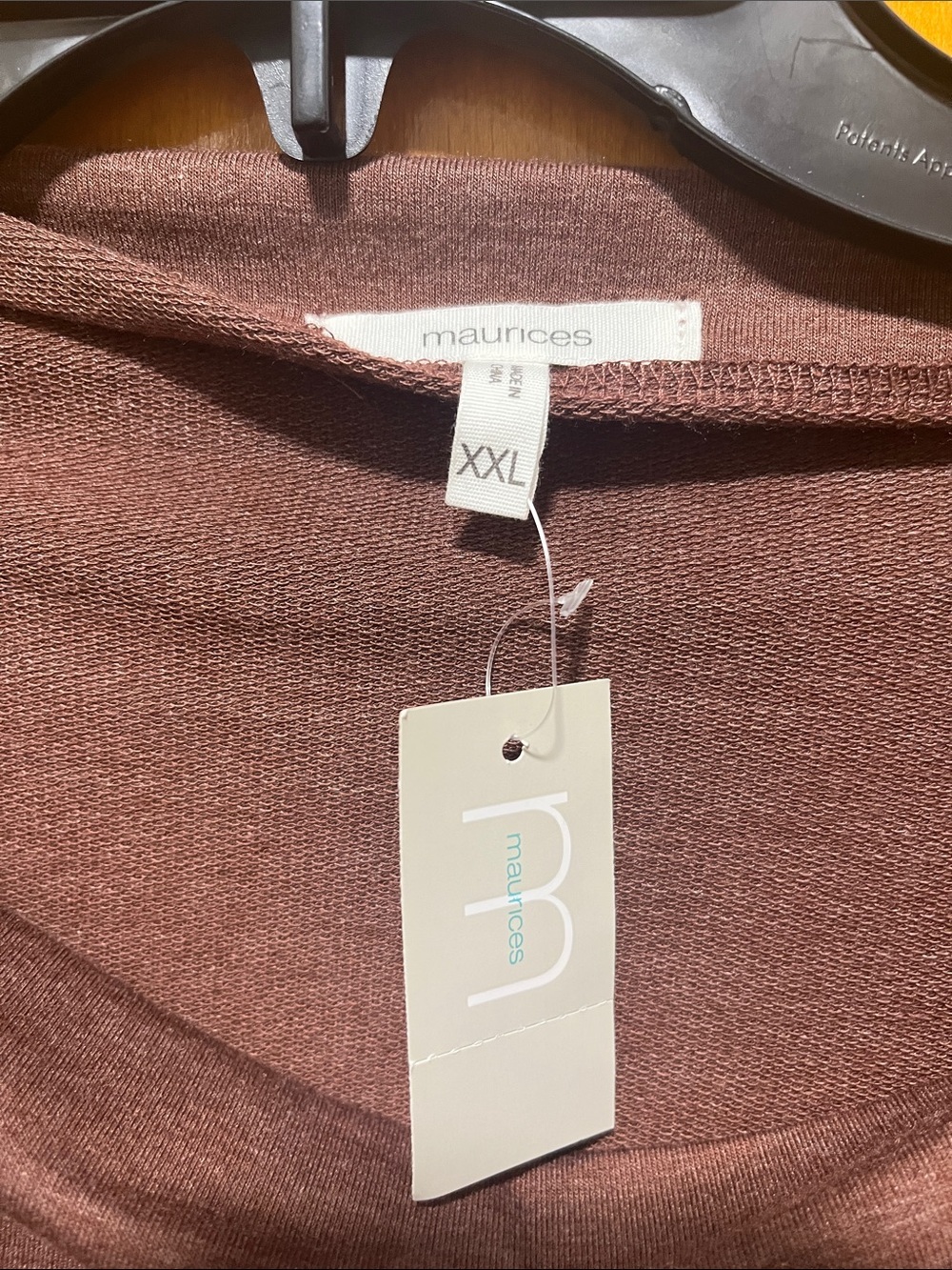 Maurices Off-Shoulder Knit Sweater in Brown - Picture 2 of 4